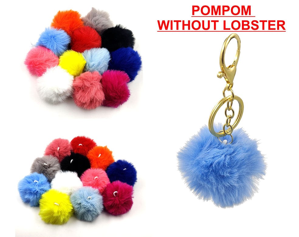 my store RESIN ACC MIX COLOR HANGING POMPOM