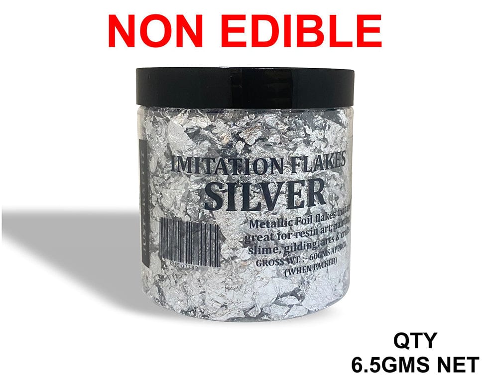 my store RESIN ACC SILVER FLAKES BP