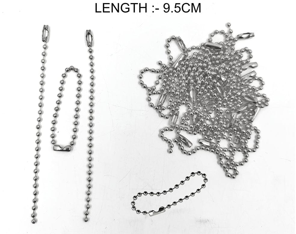 my store RESIN ACC SILVER BALL CHAIN