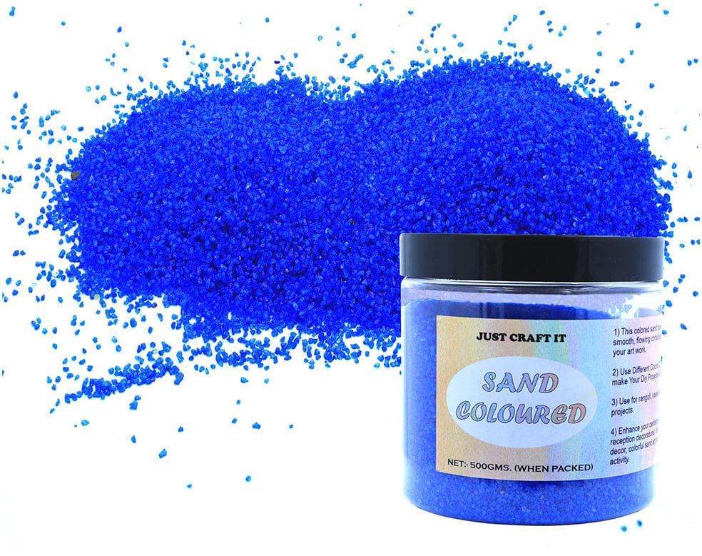 my store RESIN ACC ROYAL BLUE COLOURED SAND