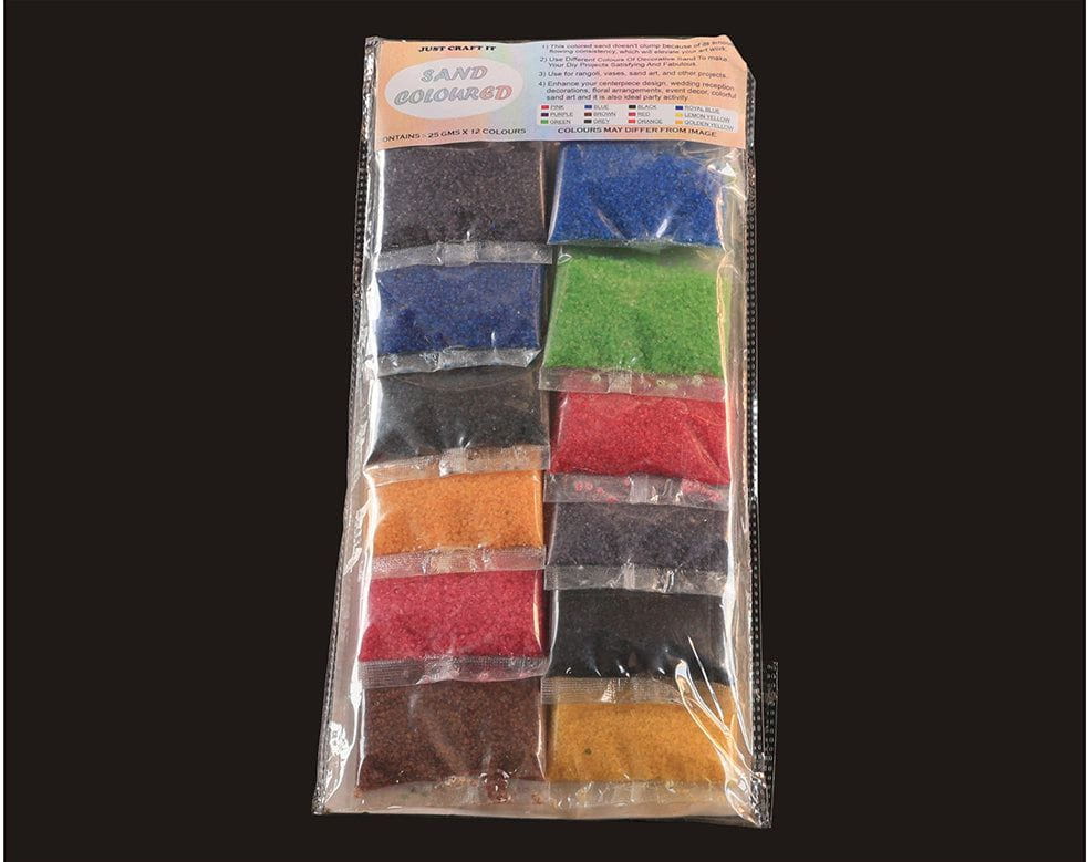 my store RESIN ACC 12 IN 1 COLOURED SAND