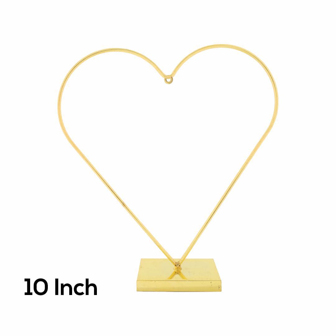 Crafteria 8 Inch Heart Hoop Stand