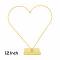 Crafteria 12 Inch Heart Hoop Stand