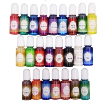 My Store RESIN PIGMENTS RESIN MICA LIQUID PIGMENT 10ML (24 SHADES)