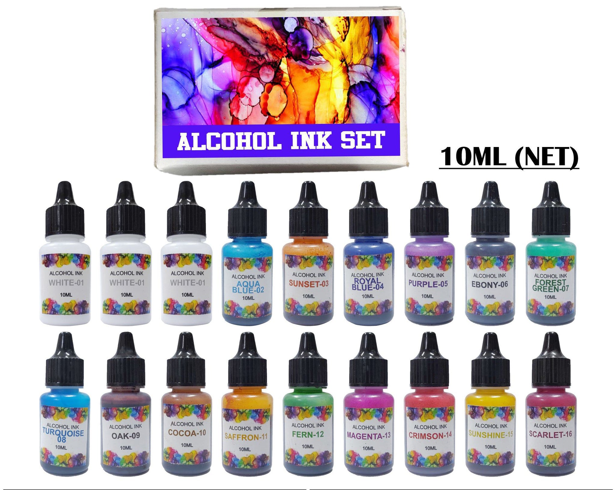 Crafteria ALCOHOL INKS SET