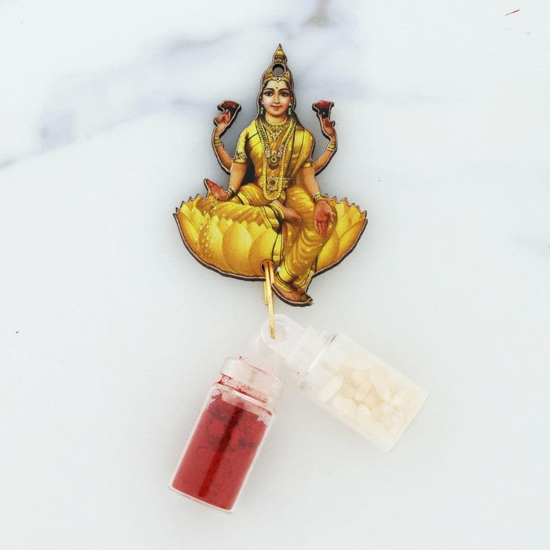 Crafteria Kumkum Chawal Bottle Set D04