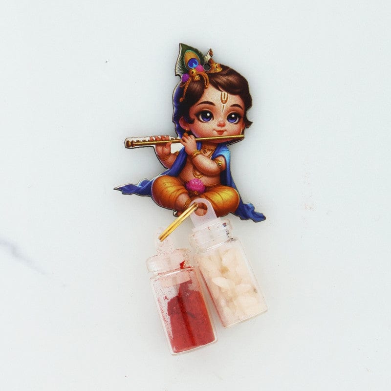 Crafteria Kumkum Chawal Bottle Set D14