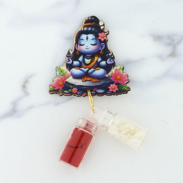 Crafteria Kumkum Chawal Bottle Set D15