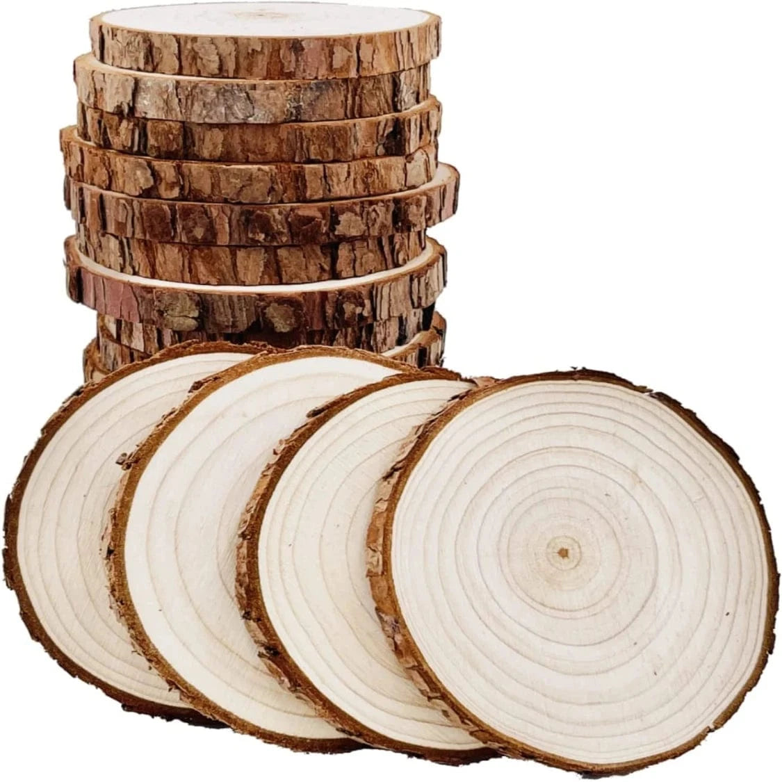 Crafteria Natural Wooden Coaster