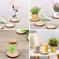 Crafteria Natural Wooden Coaster