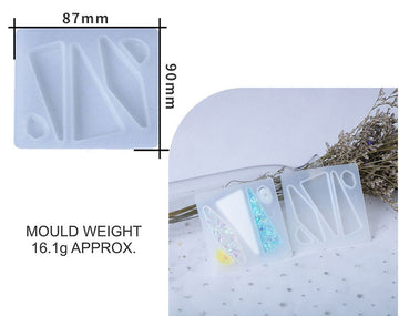 My Store Silicon Mould 5 IN 1 HAIR PIN MOULD