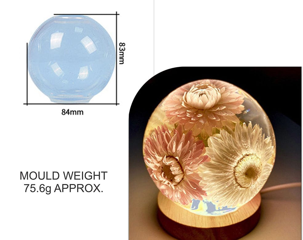 My Store Silicon Mould 84mm X 83mm BALL MOULD