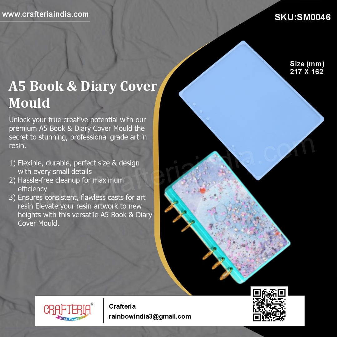 My Store Silicon Mould A5 BOOK COVER MOULD