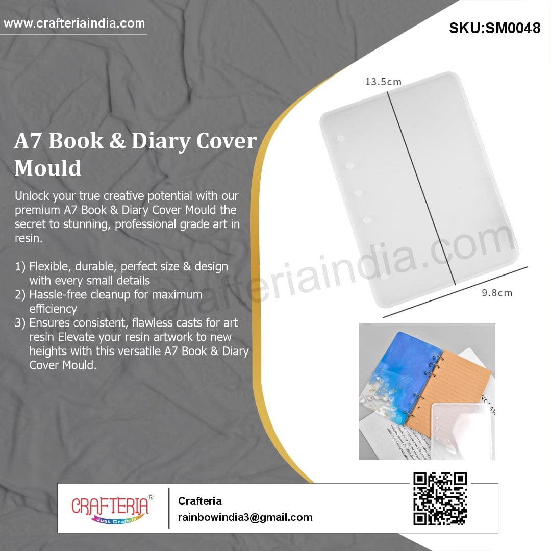 My Store Silicon Mould A7 BOOK COVER MOULD