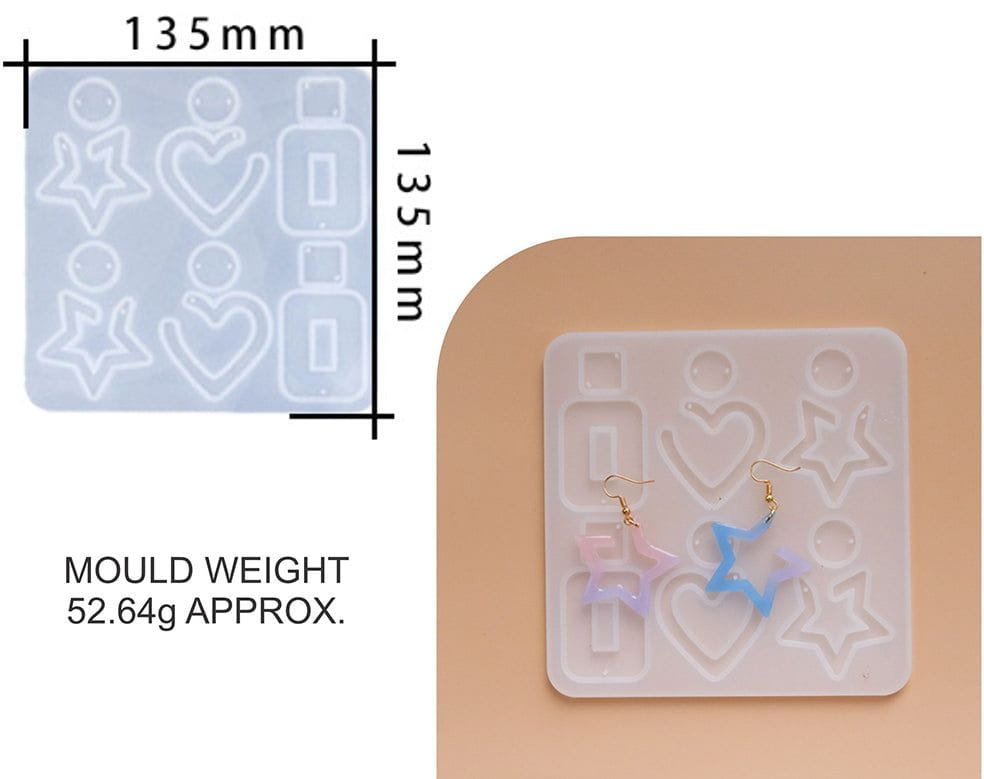 Crafteria 12 IN 1 EARRING MOULD