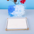 Crafteria RECTANGLE PLATE WITH FRAME MOULD