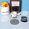 Crafteria GEOMETRICAL DESIGNER COASTER MOULD