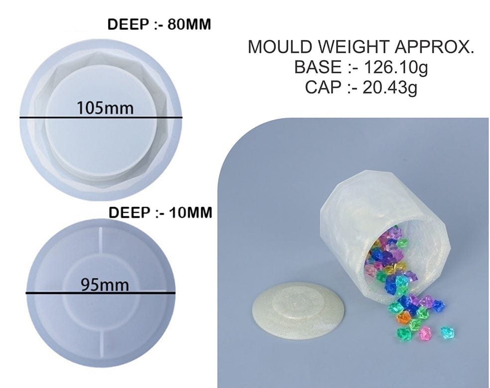 My Store Silicon Mould STORAGE BOX MOULD