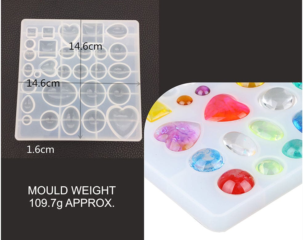 My Store Silicon Mould SMALL GEM STONE MOULD