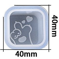 My Store Silicon Mould CAT PAW SEAL MOULD