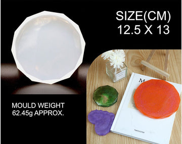 My Store Silicon Mould 5" OCTAGON COASTER MOULD