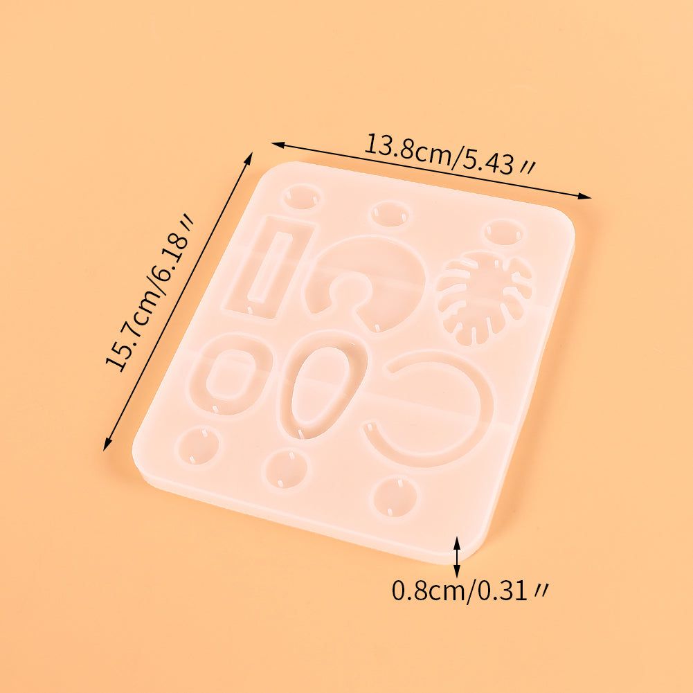 My Store Silicon Mould 12 CAVITY JEWELLERY PENDANT MOULD