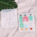 My Store Silicon Mould 12 CAVITY JEWELLERY PENDANT MOULD