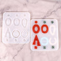 My Store Silicon Mould 12 CAVITY JEWELLERY PENDANT MOULD