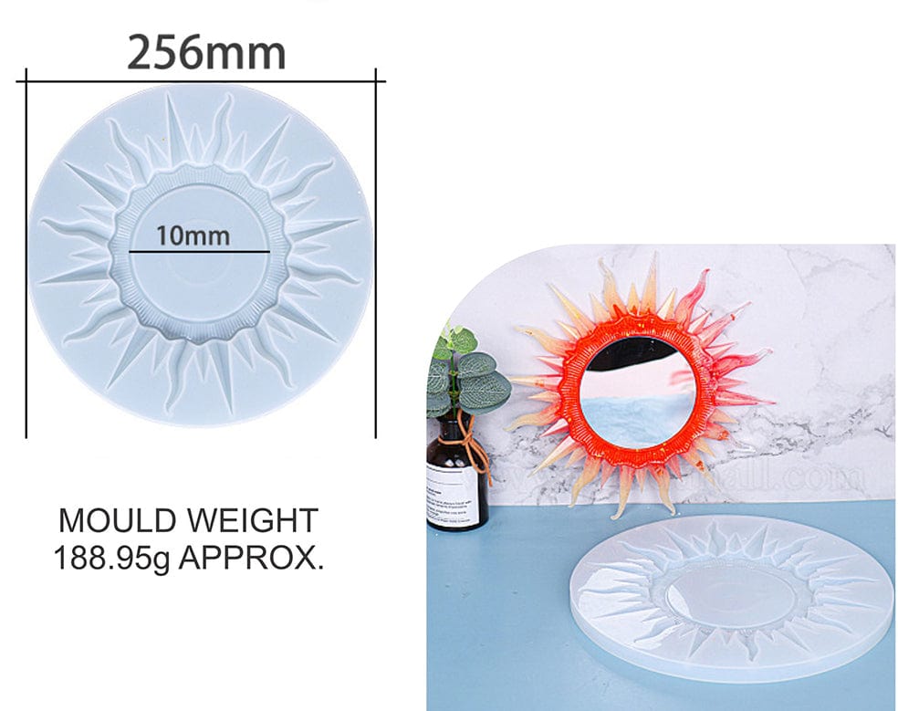 My Store Silicon Mould SUN MIRRIR MOULD