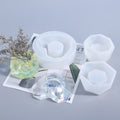 Crafteria Silicon Mould HEART FLOWER POT & TEA LIGHT CANDLE HOLDER MOULD