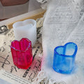 My Store Silicon Mould HEART PEN STAND MOULD