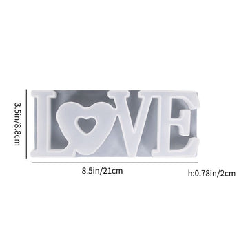 Crafteria Silicon Mould LOVE MOULD