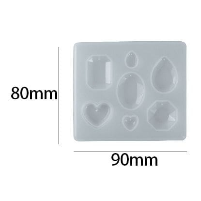 My Store Silicon Mould 7 IN 1 PENDANT MOULD