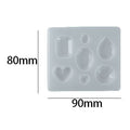 My Store Silicon Mould 7 IN 1 PENDANT MOULD