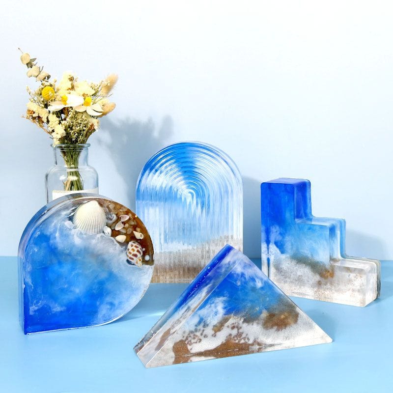 My Store Silicon Mould Rainbow Arch 48Mm Deep Casting Bookend Mould