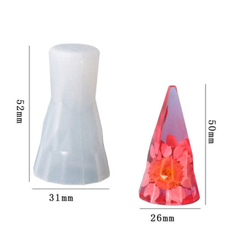 Cone Shaped Ring Holder & Candle Mould Design No 1