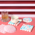 My Store Silicon Mould Square Bubble Coaster Mould