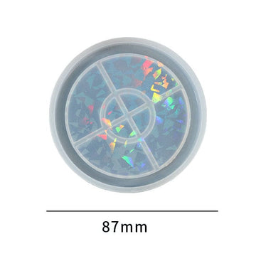 Holographic Small Round Trinklet Coaster Mould