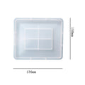 My Store Silicon Mould Rectangle Photo Frame & Coaster With Boundary Mould