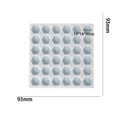 My Store Silicon Mould 36 Cavity Hexagon Mosaic Mould For Recasting & Lippan Art