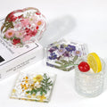 My Store Silicon Mould Square Textured Coaster Mould