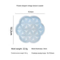 My Store Silicon Mould Flower Textured Coaster Mould