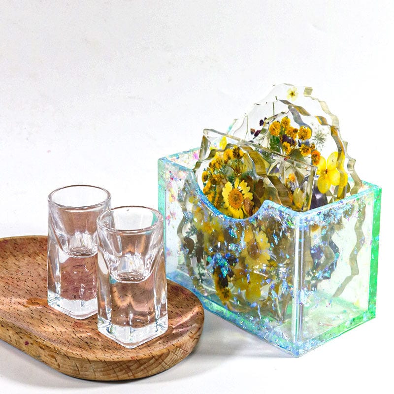 My Store Silicon Mould Rectangle Shape Coaster Stand Mould