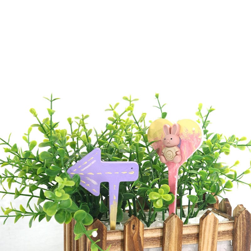 My Store Silicon Mould 6 Cavity Sign Board & Cake Topper Mould