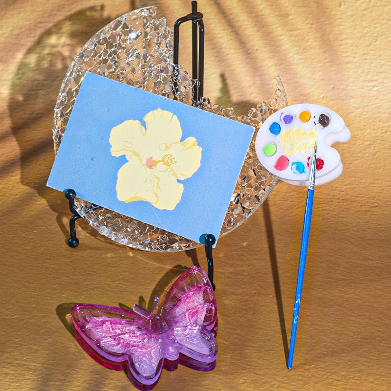 My Store Silicon Mould 2 Cavity Butterfly Keychain ,Pendant & Clip Mould