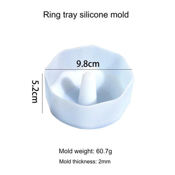 My Store Silicon Mould Ring Holder Tray Mould