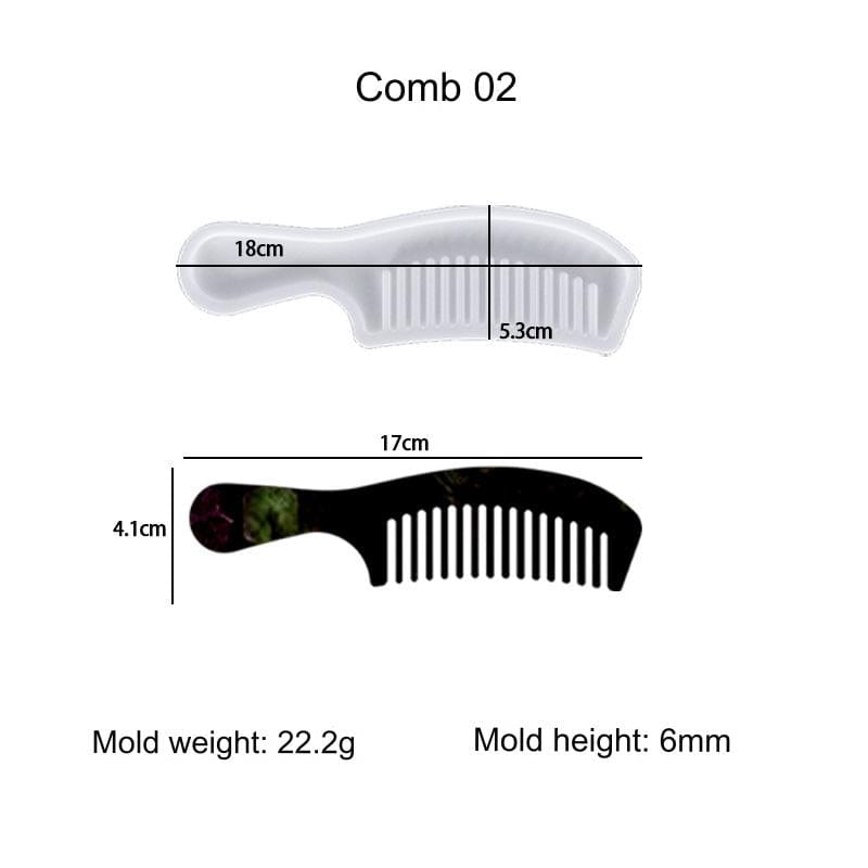 My Store Silicon Mould Comb Mould 02