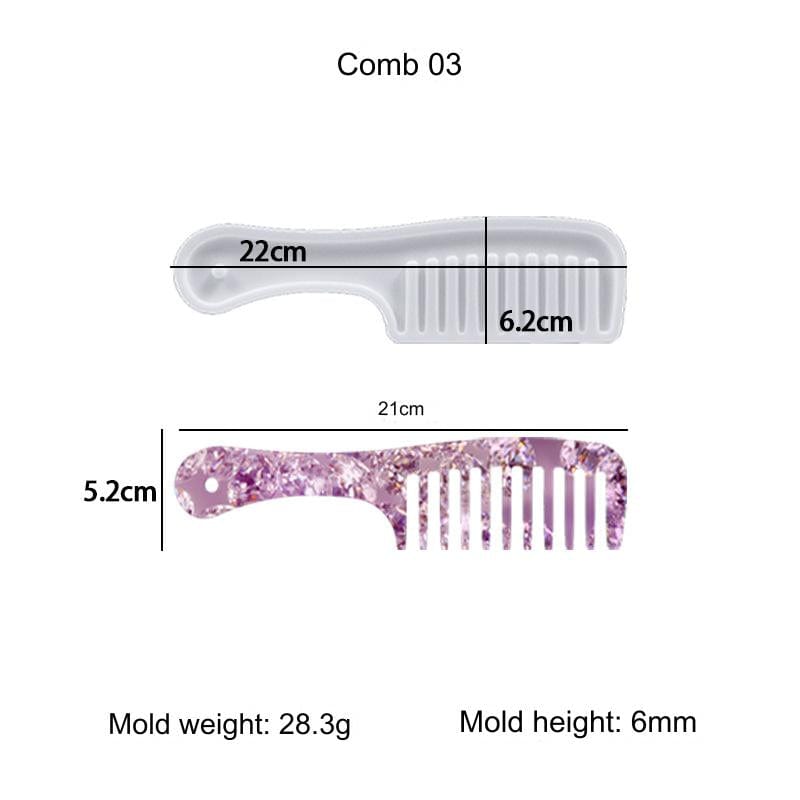 My Store Silicon Mould Comb Mould 03