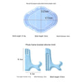 My Store Silicon Mould European Style Tray & Photo Frame With Stand