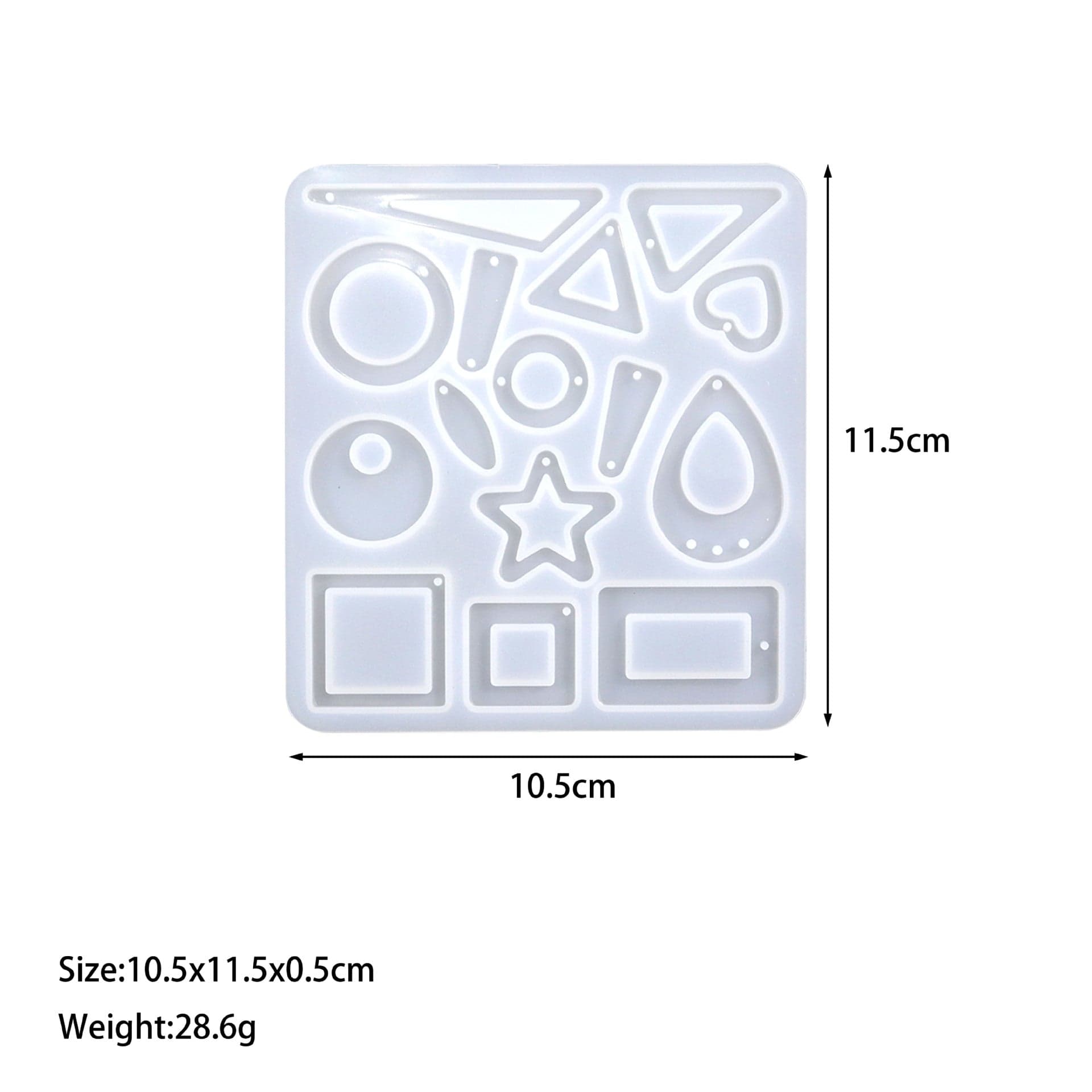 15 Cavity Jewellery & Earing Mould